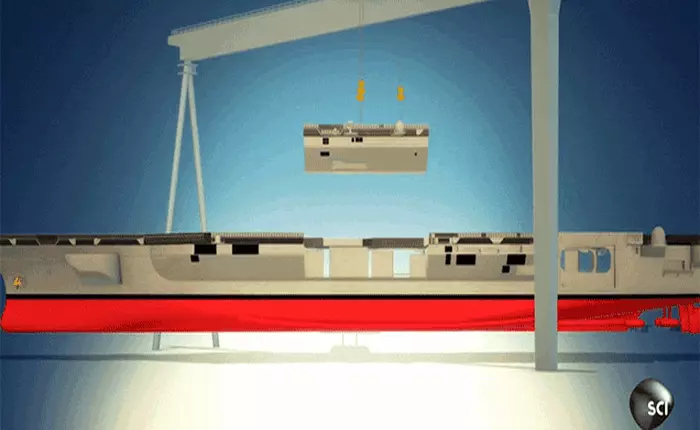 Xây tàu sân bay như thế nào? Chưa đến 3 phút là bạn hiểu