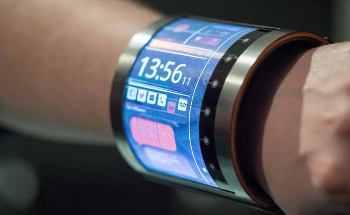 Giới thiệu mẫu màn hình 4.7 inch, mỏng chỉ 0,25 mm, có thể uốn quanh cổ tay