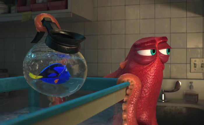 Đây chính là nguyên mẫu đời thật "cực xịn" của bạch tuộc Hank trong bom tấn Finding Dory