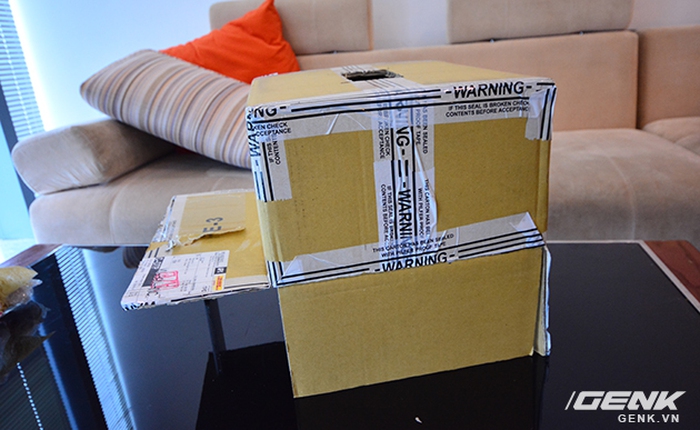 Hướng dẫn tự chế mẫu "rạp phim gia đình" của người Nhật bằng thùng mì tôm