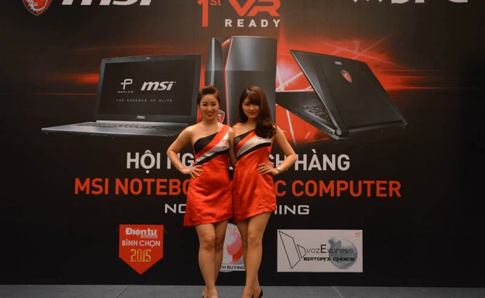 Sự kiện Laptop Gaming của MSI tại Hà Nội: Nhiều thiết bị cao cấp, có nhà phân phối mới tại Miền Bắc