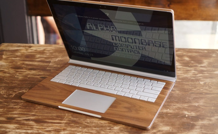 Ốp vỏ gỗ cho Surface Book - Bảo vệ laptop theo phong cách độc nhất