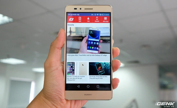 Huawei GR5: giá 6 triệu đồng nhưng cảm biến vân tay cực nhạy, camera chưa tốt