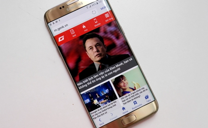 Bóc máy Galaxy S7 edge chính hãng đầu tiên: cong hai cạnh ư, thực ra tôi thấy tận bốn