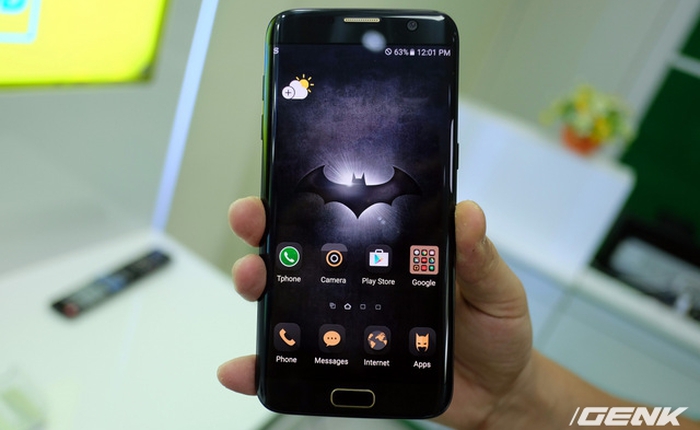 Samsung Galaxy S7 Edge phiên bản người dơi đầu tiên đã về tới Việt Nam