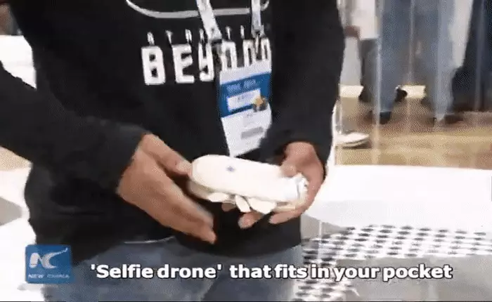 Drone "tự sướng" nhỏ gọn khiến bạn phải thốt lên ngay từ khi đọc tên