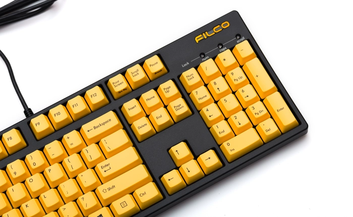 Cận cảnh bàn phím cơ Filco Yellow Limited Edition 2016, chỉ có 65 chiếc tại Việt Nam