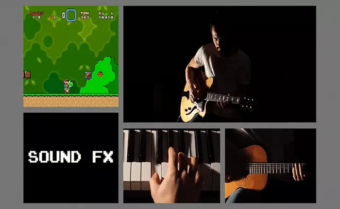 Anh chàng cover lại tất cả âm thanh của Super Mario không thể hoàn hảo hơn