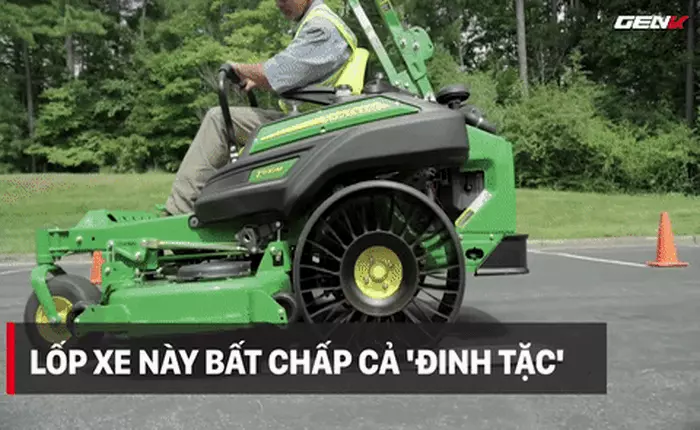 [Video] 99% đinh tặc sẽ phải bỏ nghề nếu gặp lốp xe này