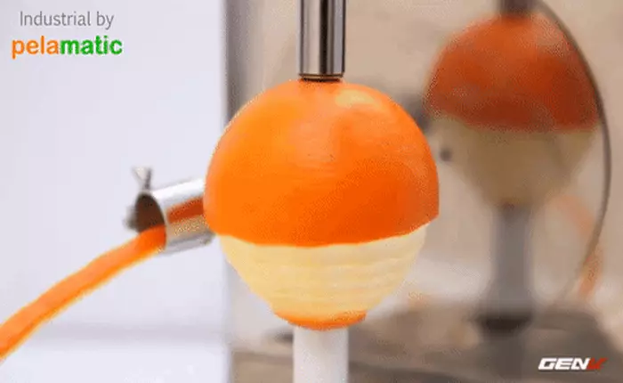 [Video] Máy gọt hoa quả bao đẹp, bao nhanh dành cho người lười