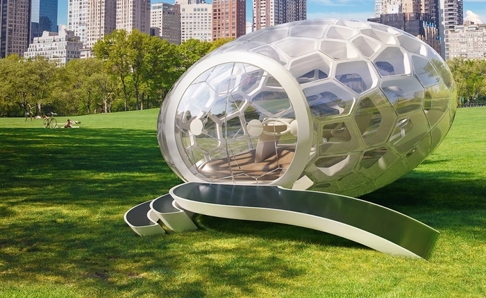 Phải chăng tương lai con người sẽ làm việc bên trong những "quả trứng" như thế này?