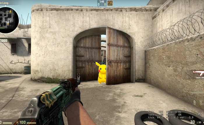 Đây có lẽ là chú Pokemon khó bắt nhất nhì thế giới vì nó xuất hiện trên chiến trường Iraq