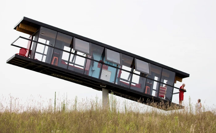 Đây là căn nhà dành cho những ai muốn có cuộc sống "bấp bênh" đúng theo nghĩa đen