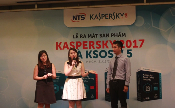 Kaspersky Lab ra mắt hàng loạt giải pháp bảo mật phiên bản 2017 đến thị trường Việt Nam