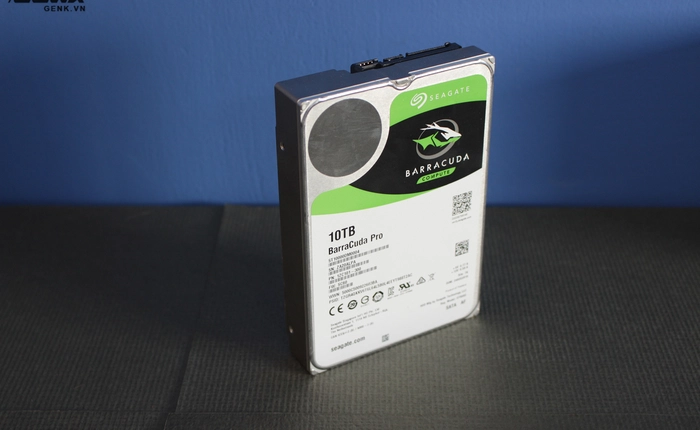 Đánh giá Seagate Barracuda Pro 10Tb: Ổ cứng phổ thông có dung lượng lớn nhất từ trước đến nay