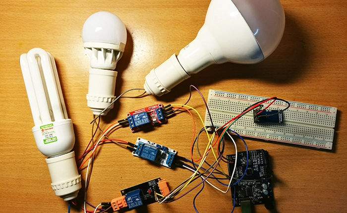 Hướng dẫn làm công tắc thông minh, bật tắt đèn bằng smartphone siêu đơn giản