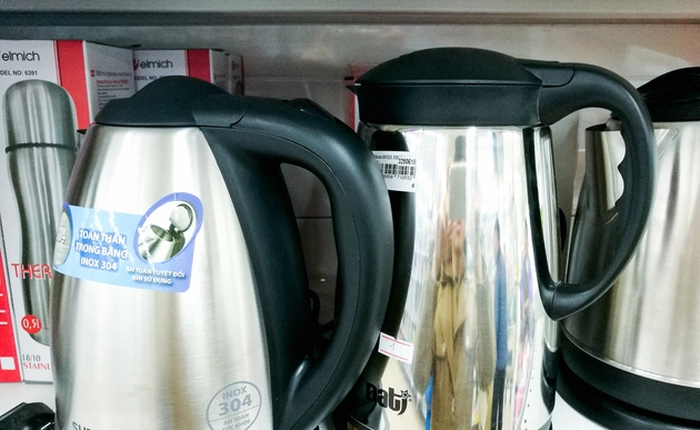 Ấm siêu tốc có cùng 1 nguyên lý nhưng cái thì chỉ 50 nghìn cái tới cả triệu đồng? Chất lượng chúng ra sao?