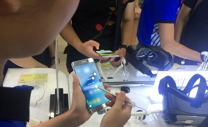 Galaxy Note7 cháy hàng tại Việt Nam, ít nhất 13.000 máy đã được cọc, màu vàng gold lên ngôi