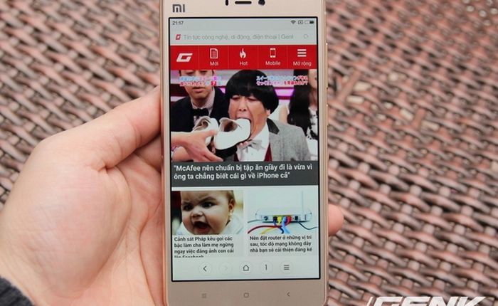 Xiaomi Mi 4S đầu tiên tại Việt Nam: thiết kế mới lạ, cầm nắm dễ dàng, camera có cải tiến