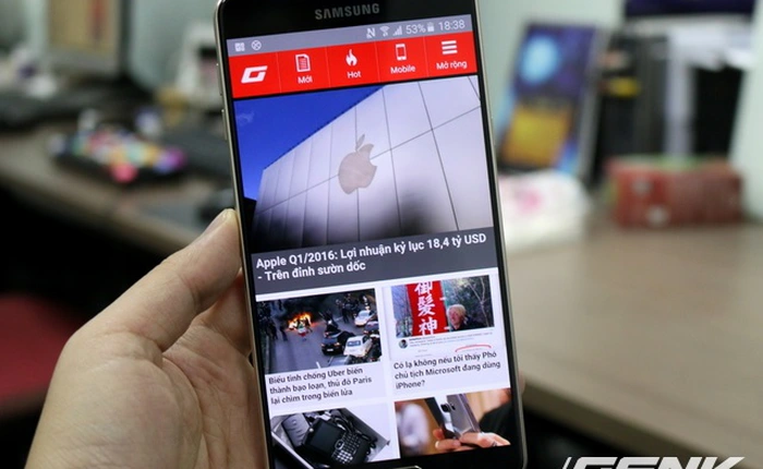 Galaxy A9 2 SIM đầu tiên tại Việt Nam: màn 6 inch, dáng đẹp, pin 4.000 mAh