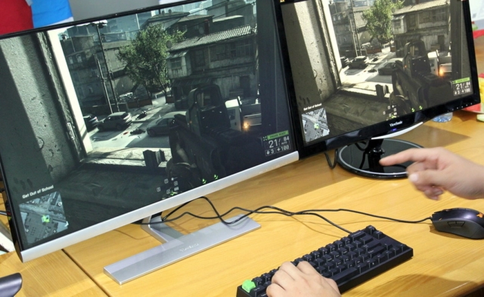 Màn hình Viewsonic chơi game Full HD, viền mỏng 4 mm, giá từ 3,49 triệu