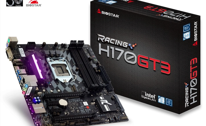 Tặng bạn đọc Mainboard cao cấp BIOSTAR RACING H170GT3 trị giá 2.000.000 VNĐ