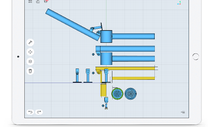 Video ngắn chứng minh vẽ 3D CAD trên iPad Pro với Apple Pencil không thể dễ dàng hơn