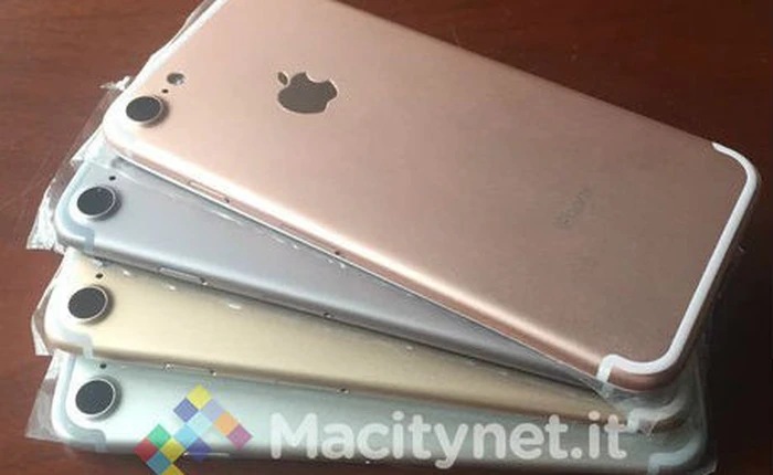Apple iPhone 7 lộ ảnh cả bốn màu, không có màu đen không gian