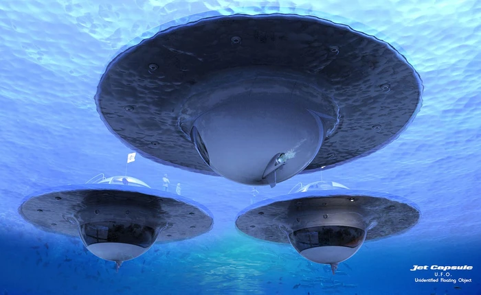 Kinh ngạc với dự án nhà ở UFO "nửa chìm nửa nổi" giữa biển của Ý