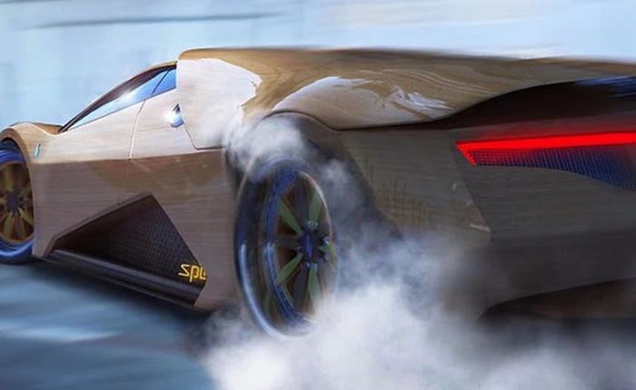 Siêu xe tuyệt đẹp làm bằng gỗ nhưng hoàn toàn có thể chạy được trên phố