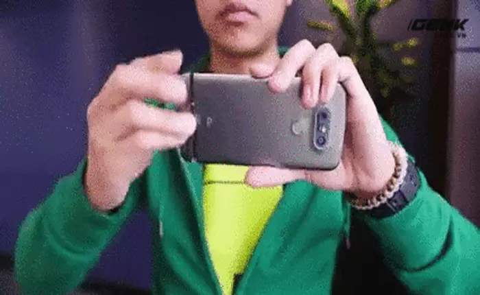 Xem bộ hình này bạn sẽ hiểu ngay cách "xếp hình" với LG G5