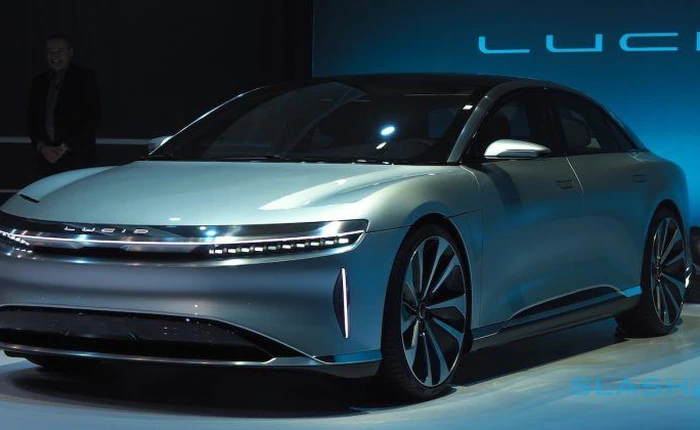 Lucid trình làng nguyên mẫu xe điện tự lái sang trọng với động cơ 1.000 mã lực cùng phạm vi di chuyển gân 650 km mỗi lần sạc
