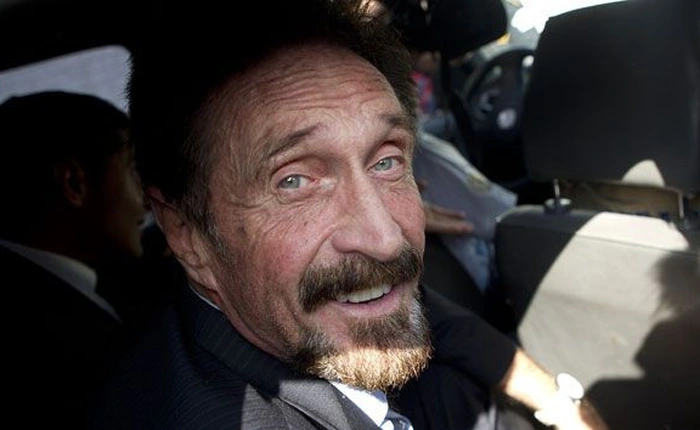 Luật sư Intel tuyên bố John McAfee không có quyền sử dụng tên của mình cho công ty