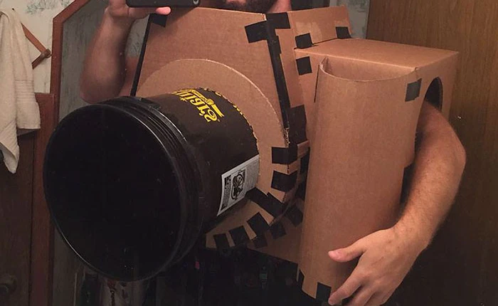 Tôi cam đoan với bạn đây là bộ đồ hóa trang Halloween độc đáo nhất trên thế giới