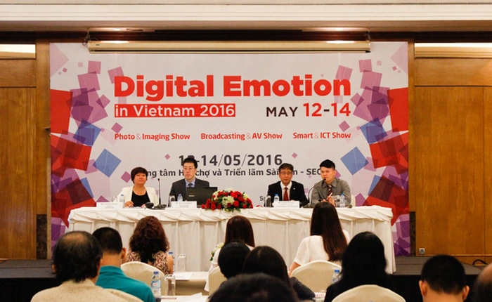 Triển lãm Digital Emotion 2016 hứa hẹn đem đến nhiều trải nghiệm công nghệ mới