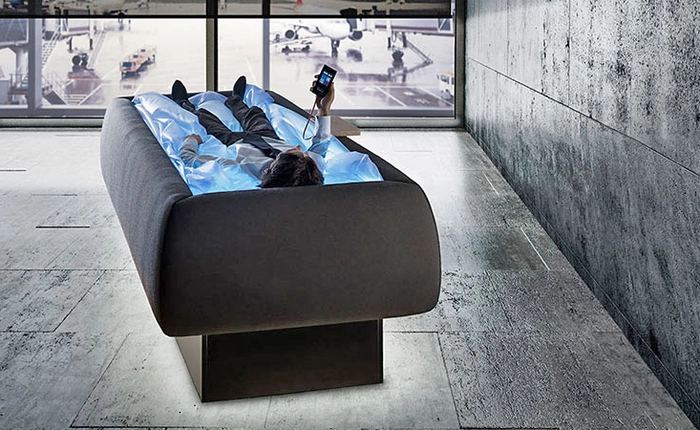 Giường bằng nước êm ái nhẹ nhàng mà không ướt, giải pháp tuyệt vời cho mùa hè nóng nực