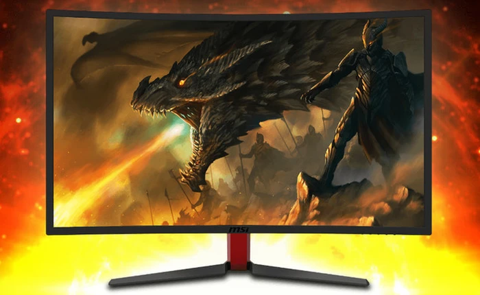 MSI bắt đầu làm màn hình chơi game, ra mắt G27C, màn cong 27-inch FullHD 144Hz
