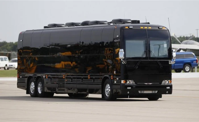 Ngắm siêu xe buýt Ground Force One giá 1,1 triệu USD của Tổng thống Mỹ Barack Obama
