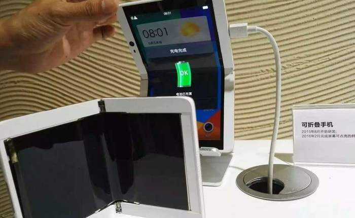 Phải chăng đây chính là chiếc smartphone màn hình gập của Oppo?