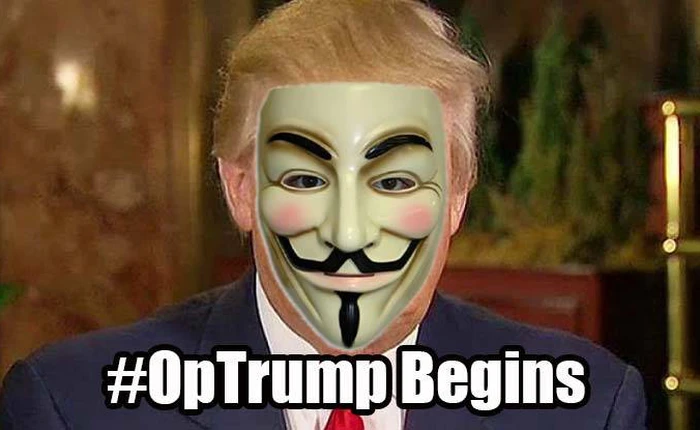 Chiến dịch chiến tranh tổng lực với Donald Trump của Anonymous chính thức trở thành thảm họa