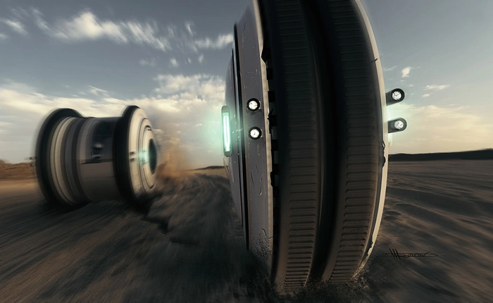 Nếu có thứ nào dị hơn cả "xe bay" thì đó chính là chiếc xe độc đáo này