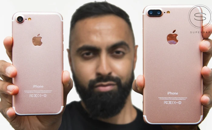 [Video] Trên tay iPhone 7 và iPhone 7 Plus với camera kép, phiên bản Rose Gold