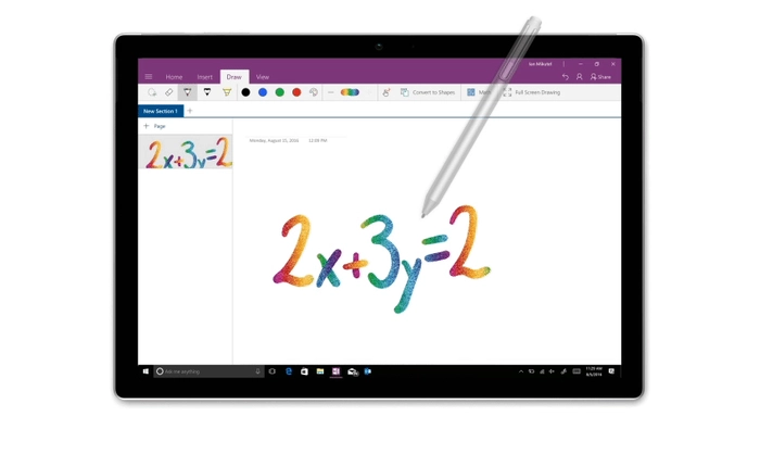 Ứng dụng ghi chú Microsoft OneNote nâng cấp, hỗ trợ đắc lực sinh viên học dốt toán