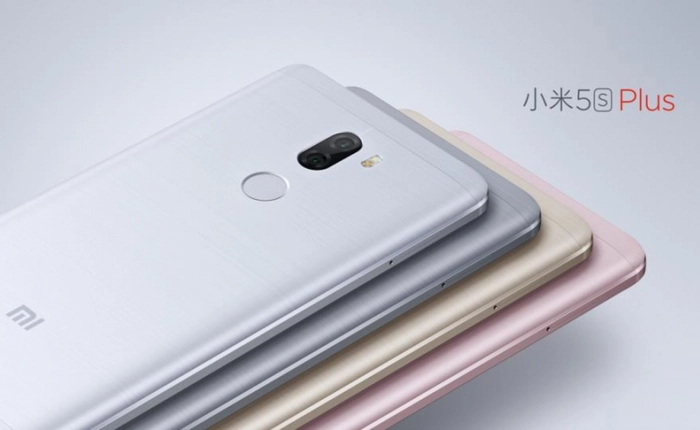 Xiaomi trình làng Mi 5s Plus, hai camera 13 MP phía sau, màn 5.7 inch, RAM 6 GB, giá từ 7,6 triệu đồng
