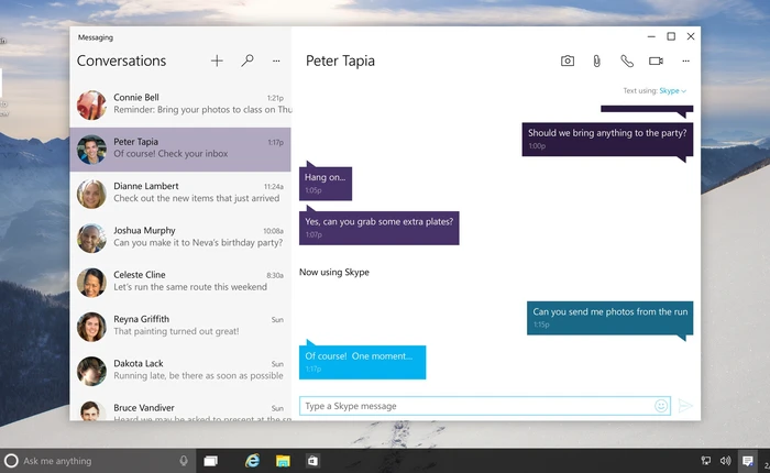 Bước tiếp theo của Microsoft chính là đánh bại iMessage của Apple