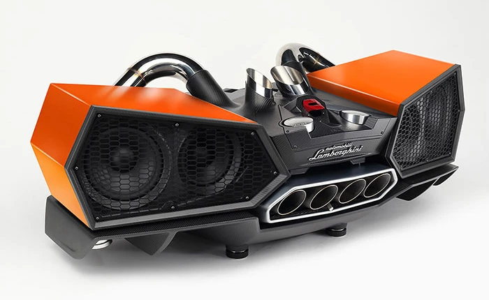 Dàn âm thanh này được chế tạo như một siêu xe