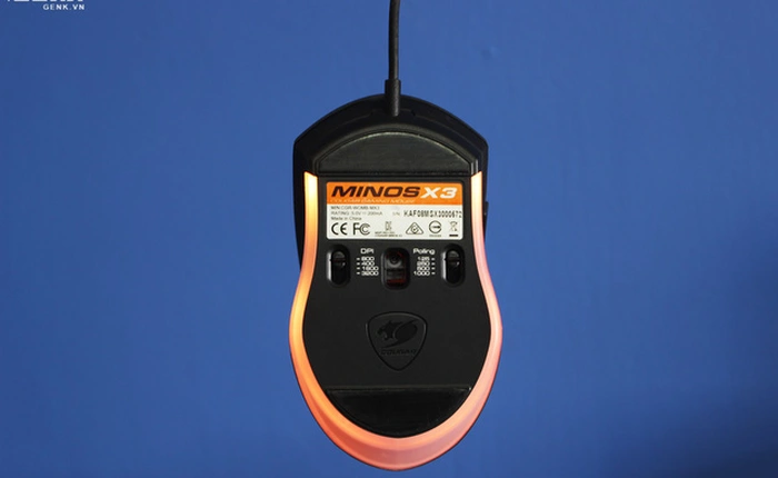 Quay thưởng chuơng trình tặng bạn đọc chuột chơi game Cougar Minos X3 trị giá 650.000 đồng