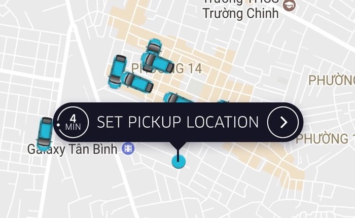 Uber sẽ yêu cầu khách đặt cọc tiền trước chuyến đi nếu thanh toán bằng thẻ