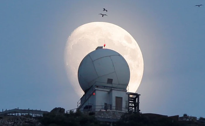 Những hình ảnh siêu trăng lớn nhất 70 năm