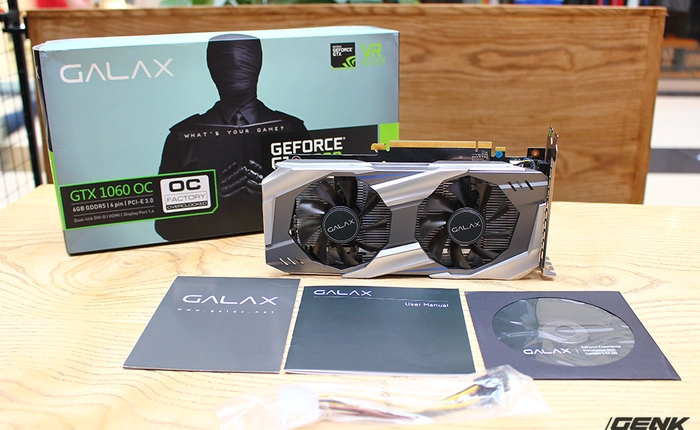 Đánh giá chi tiết GALAX GTX 1060 OC: Sức dài vai rộng, tha hồ cân game